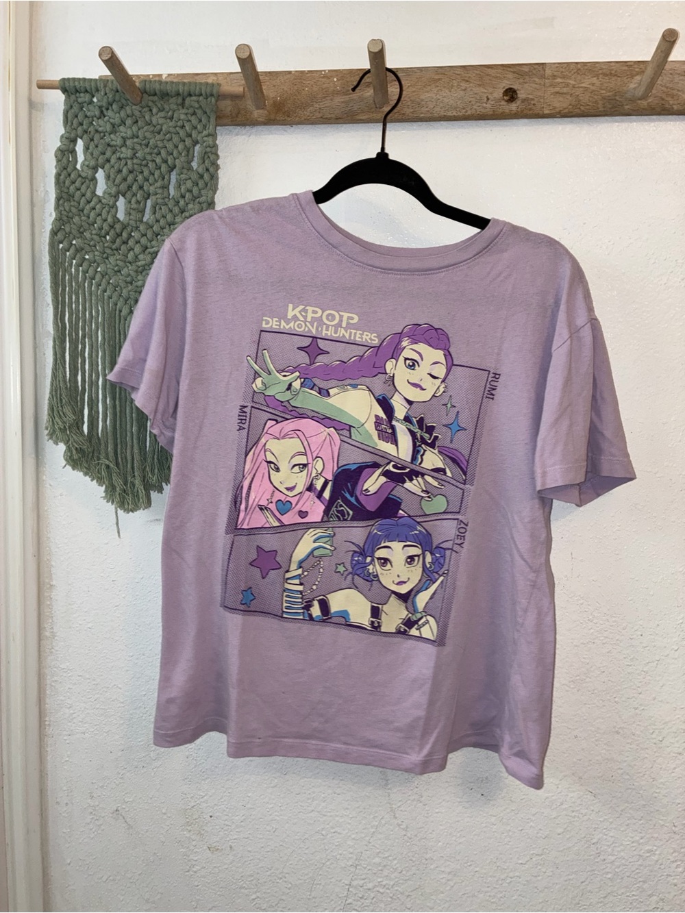 Target Lavender KPOP Demon Hunters Graphic Tee - Kids